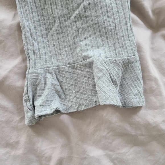 Zara Ribbed Cropped Pants Size Small - Picture 5 of 5